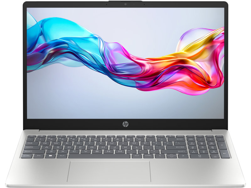 HP 15-fd0446nia i3-1315U 13TH GEN, 8GB DDR4 RAM, 512GB SSD, 15.6 INCH FHD, INTEL UHD GRAPHICS, BACKLIT KEYBOARD, FREE DOS, SILVER (BATTERY ONE YEAR WARRENTY)