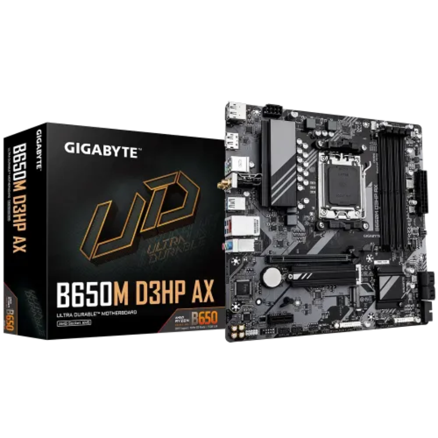 Gigabyte B650M D3HP AX DDR5 AMD AM5 Micro Atx Desktop MotherBoard