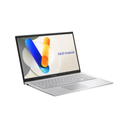 ASUS VIVOBOOK 15 X1504VA-120U, INTEL CORE 5, (X1504VA-BQ592), INTEL CORE 5-120U PROCESSOR, 16GB DDR4 (8GB ON BOARD) RAM, 512GB GEN4 PCIe SSD, 15.6 INCH FHD, WITHOUT FINGER, US MIL STD 810H, WIFI6, DOS, COOL SILVER LAPTOP
