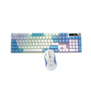 PC POWER FC104 FURY COMBO RGB BLUE SWITCH MECHANICAL GAMING KEYBOARD & MOUSE BROWN